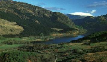 Loch Lubnaig, only a twenty minute drive from Hillview Cottage, is deep into the highlands...Image copywright..Calum Menzies